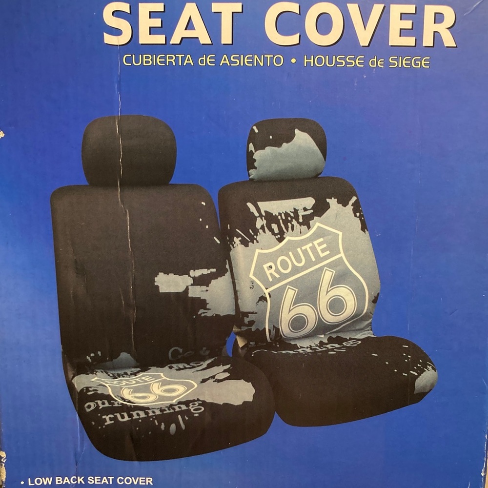 New Route 66 Printed Car Seat Covers